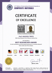 BEST RESEARCHER AWARD For the Contribution and Honourable Achievement in Innovative Research